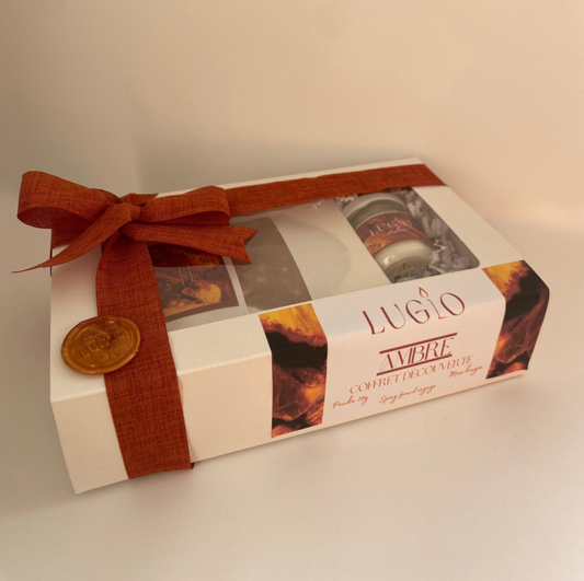 Petit coffret découverte ambre