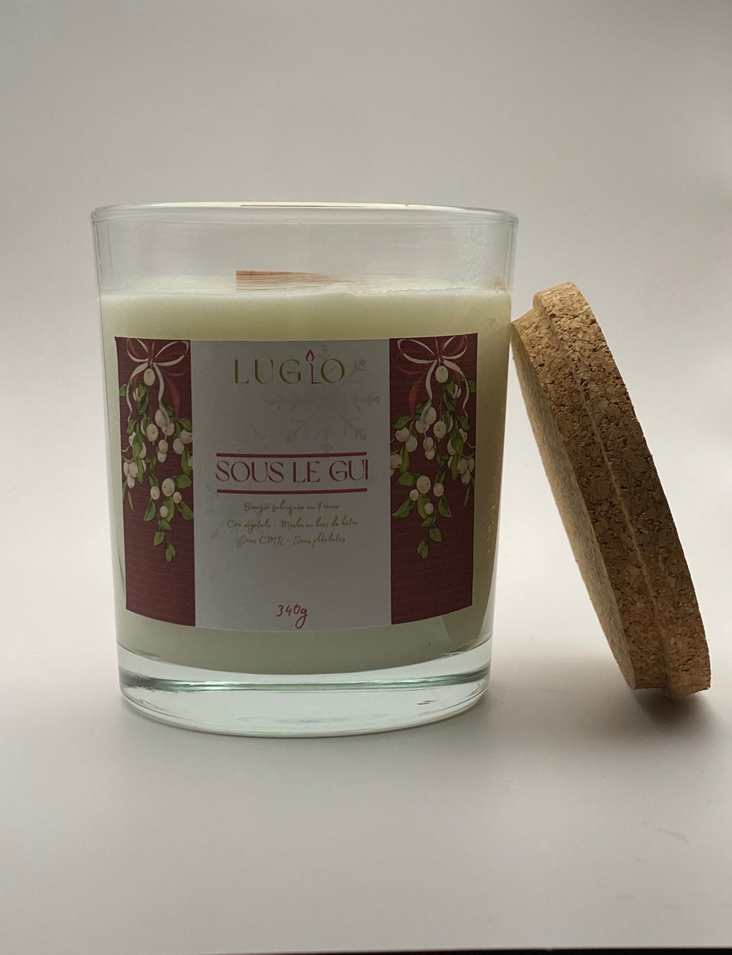 Bougie sous le gui 340g