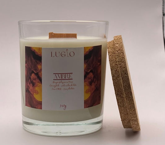 Bougie ambre 340g